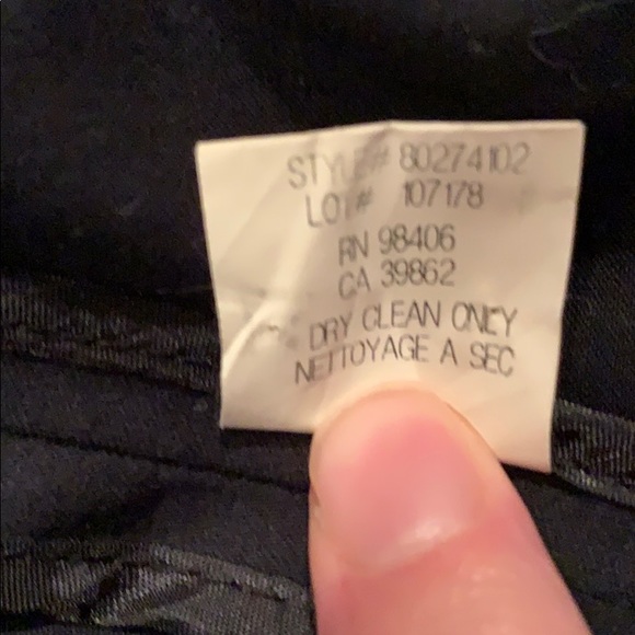 Theory black swing jacket, size small - Picture 10 of 10